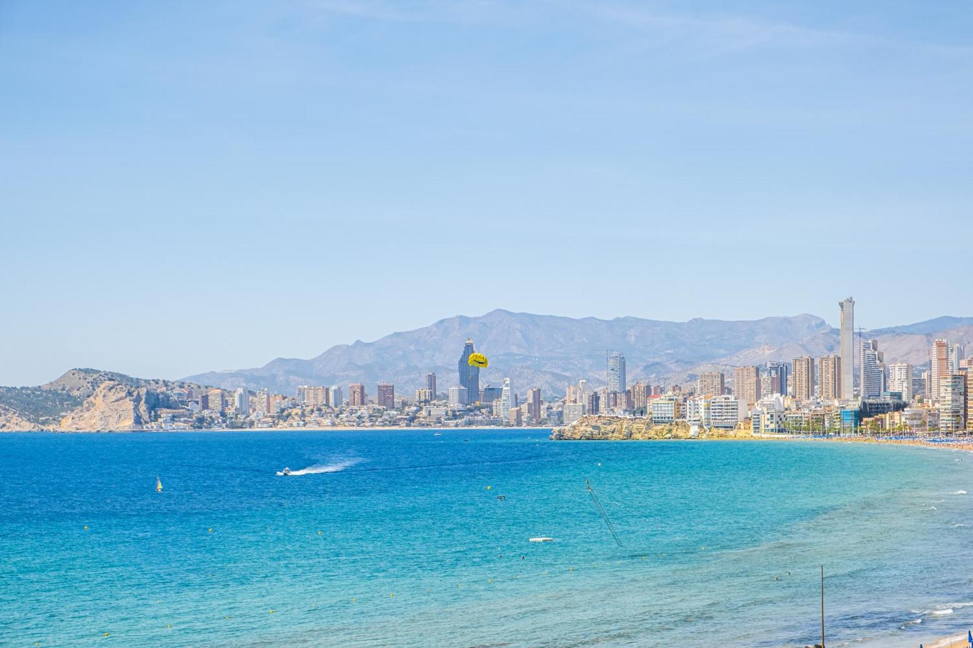 Albatros Deluxe 15-5 Apartment Levante Beach Benidorm Bagian luar foto